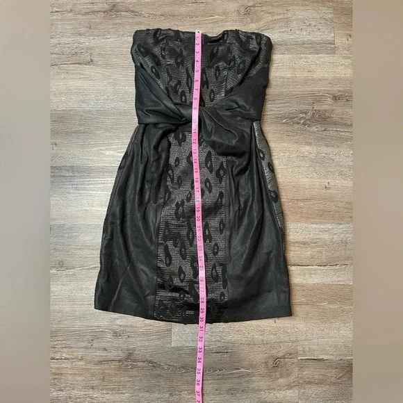 See by Chloe Knot Front Mini Dress in Black Size 6 - Picture 8 of 8